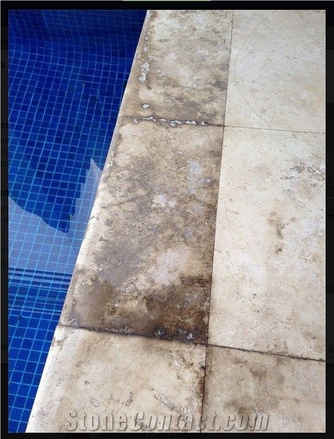 Gris Coral Pool Coping, Landscaping Stones, Pool Coping, Grey Marble Mexico Pool Coping