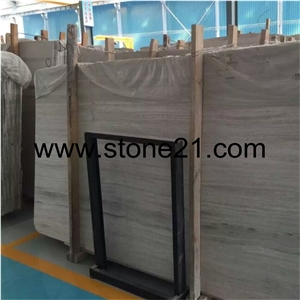 Hot Sale Cheap White Wooden Marble Tiles & Slabs