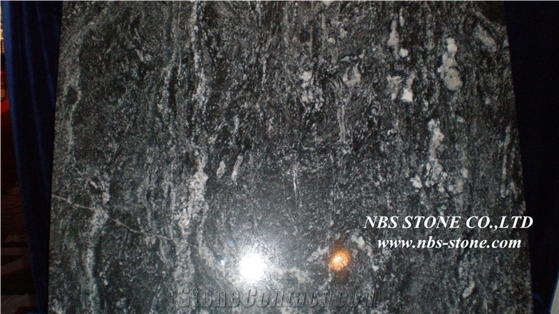 Black Wave Granite Slabs & Tiles