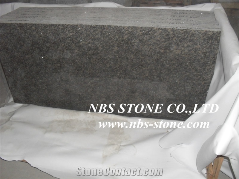 China Ice Brown Granite Slabs & Tiles, China Brown Granite