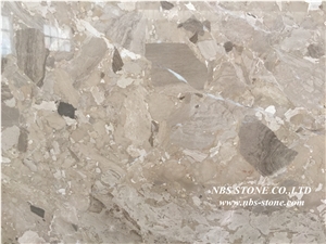 Dark Grey Fossil Brown Marble,Pakistan Brown Marble Tiles & Slabs