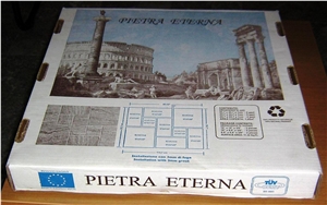 Eurotravertine Beige Tiles - Pietra Eterna, Skra Travertine Greece Tiles & Slabs, Pattern