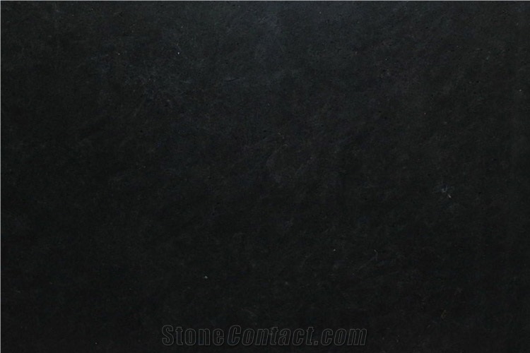 Evenos (Edessa) Pure Black Marble Slabs, Black Marble Greece Tiles & Slabs