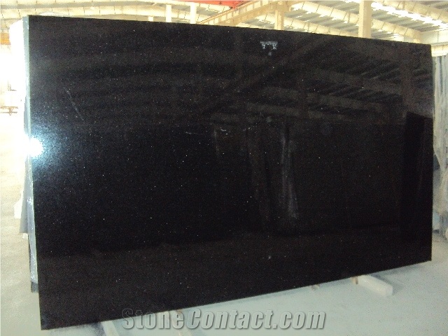 Black Galaxy Polished Big Slab for Kitchen & Bathroom Countertop, Black Galaxy Granite Slabs & Tiles
