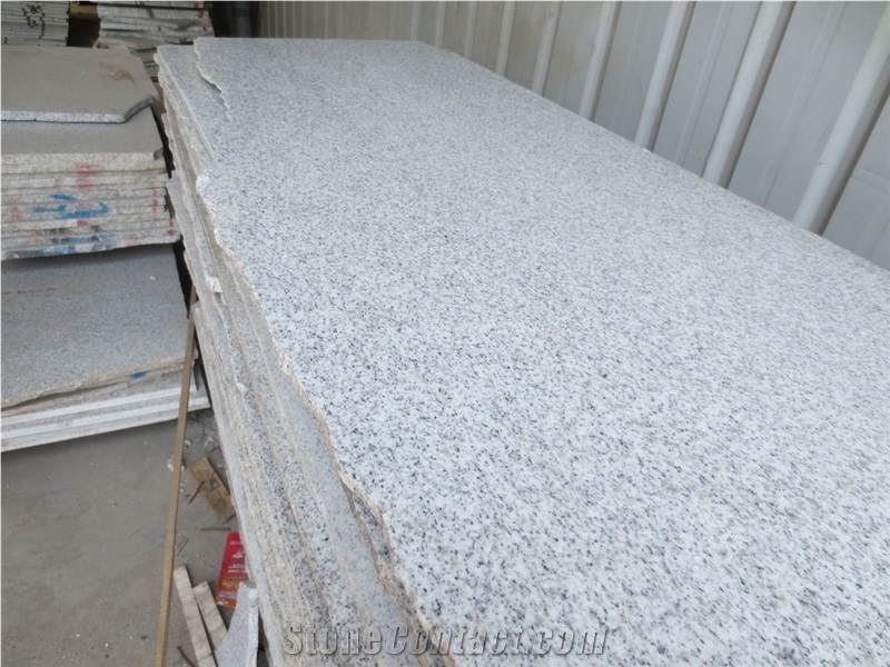Cheap Price China Pearl White Granite Small Slabs & Tiles for Kitchen/Bathroom Tops