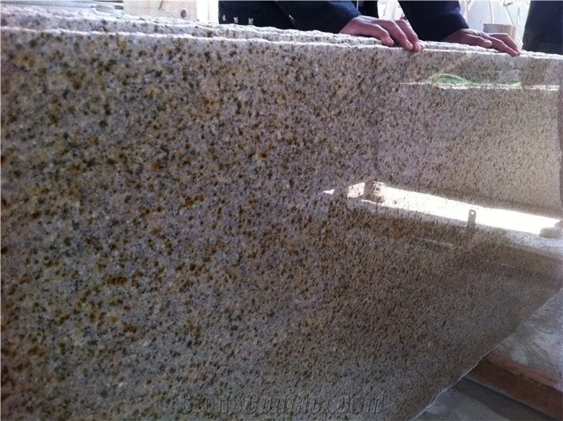 G682 Granite High Polished Countertop for Kitchen