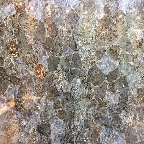 Labradorite Gem Stone Slabs & Tiles,Brown Semi Precious Wall Covering/Interior Decoration for Kitchen/Background