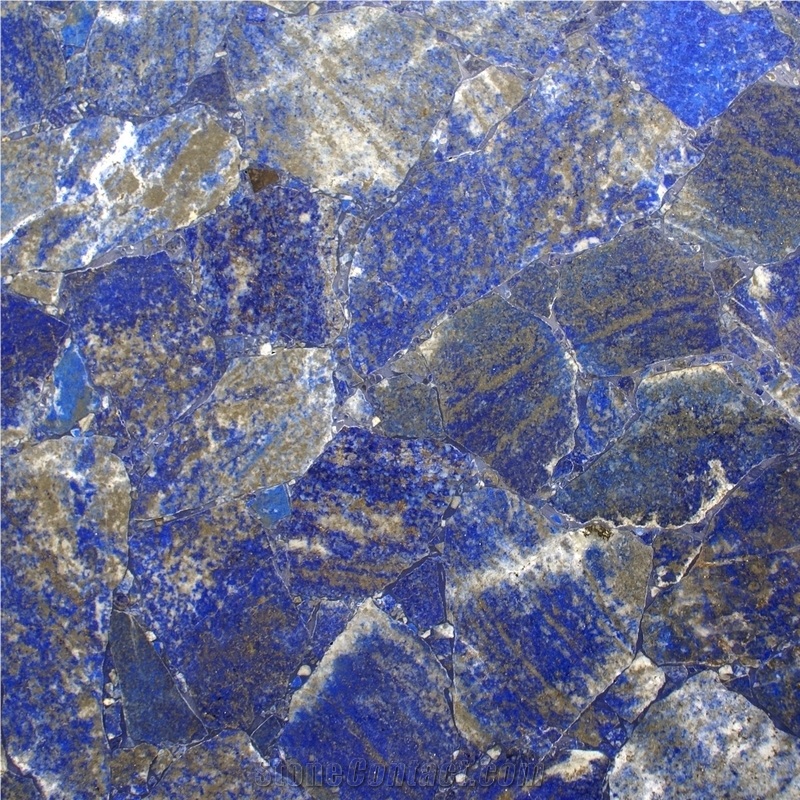 Lapis Lazuli Semi Precious Tiles &Slabs,Blue semi precious stone wall panel,Blue Semi Precious Wall Covering/Interior Decoration