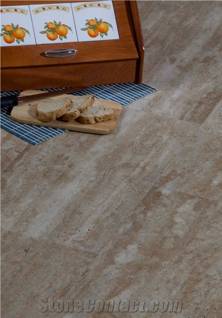 Bucak Silver Travertine Mix Walnut Vein Cut Wall and Floor Tiles