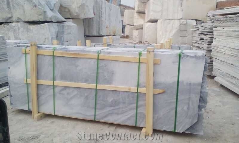 Own Factory-China East Ink White Marble Slabs & Tiles ,China White Marble Slabs
