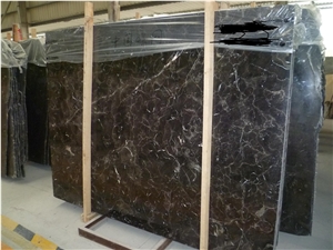 China Emperador Dark Marble Polished Slabs, Cheap Chinese Brown Marble