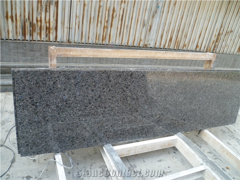 Imperial Brown Granite Countertop With Beveled Eased Edge