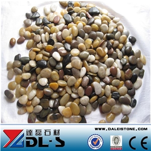 Mixed Pebbles and Stones River Stone for Walkway Pavers