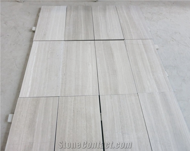 Popular Wooden White Marble Polished Tiles, Chinese Cheap Wooden Vein/Pattern Natural Building Stone, Floor Wall Covering Skirting, Quarry Owner Manufacturer, Good Quality Competitive Prices
