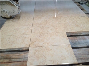 Sunny Yellow Marble Polished Tiles & Slabs for Floor, Egypt Gold Beige Marble