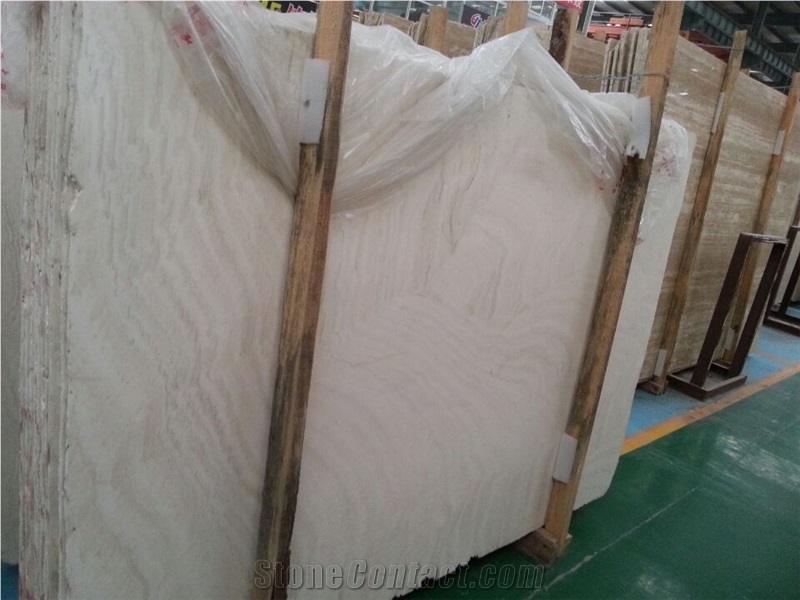 Turkey Super White Travertine Polished Slabs, Tiles for Wall, Floor, White Travertine Slabs