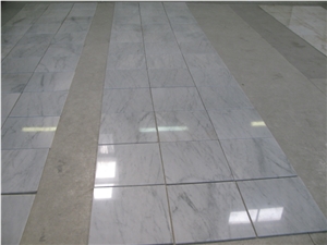 Carrara Marble Slabs, Italian White Marble Tiles & Slabs, Carrara Grigio Curva Marble Tiles & Slabs