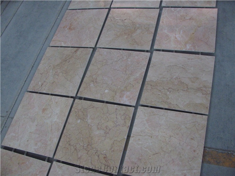 Turkey Rosalia Pink Marble Tiles & Slabs, Flooring Tiles, Beige Marble Tiles & Slabs