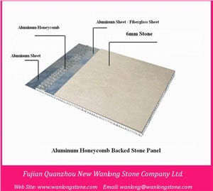 Jerusalem Gold Limestone Honeycomb Stone Panels for Wall Caldding