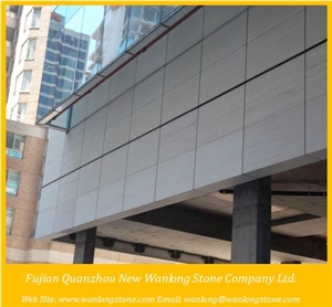 Moca Creme Limestone Aluminum Honeycomb Stone Panels for Facade Wall Cladding