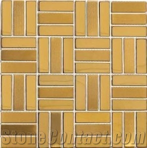 Black Manmade Stone Mosaic Pattern,High Quality Mosaic Pattern,Linear Strips Mosaic,Floor Covering Tiles