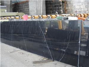 Black Negro Marquina Marble Tiles & Slabs,Polished Marble Covering Tiles Walling Covers Cheap Price