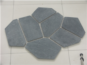 Bulding Stone Flagstone Walling Tiles,Black Building Ornaments,Natural Pavements,Flagstone Walling Tiles