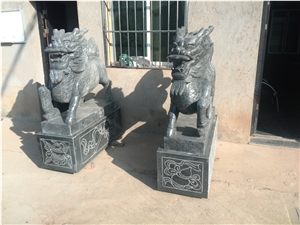 China Granite Statue,Lion Design Statue for Outdoor Decoration,Wholesaler-Xiamen Songjia