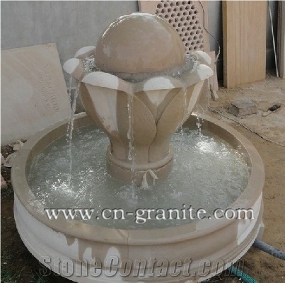China Own Factory,Brown Granite Garden Ball Fountain for Garden Design,Wholesaler-Xiamen Songjia