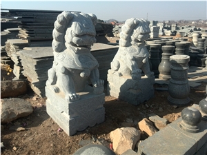 China Own Factory Grey Granite Carving Sculpture for Outdoor Statue Pattern,Animal Statue Carving,Wholesaler-Xiamen Songjia