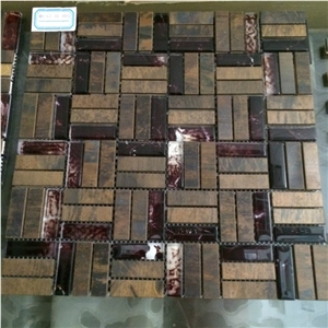 Chinese High Quality Multicolor Marble Mosaic,Cheap Price Flooring Tiles,Walling Mosaic Tiles
