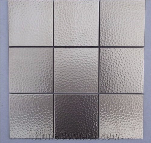 Crystal White Manmade Stone Mosaic,Flooring Mosaic Pattern,Cheap Walling Tiles