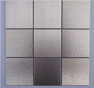 Crystal White Manmade Stone Mosaic,Flooring Mosaic Pattern,Cheap Walling Tiles