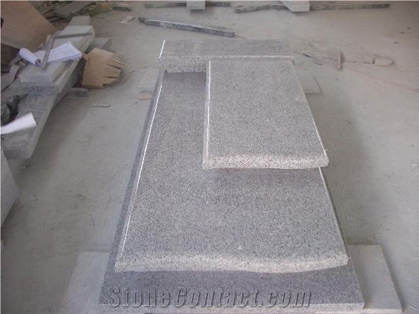 Family Single Tombstone Design,Polished Cheap Price Grey Monuments,Poland Style Hot Sale