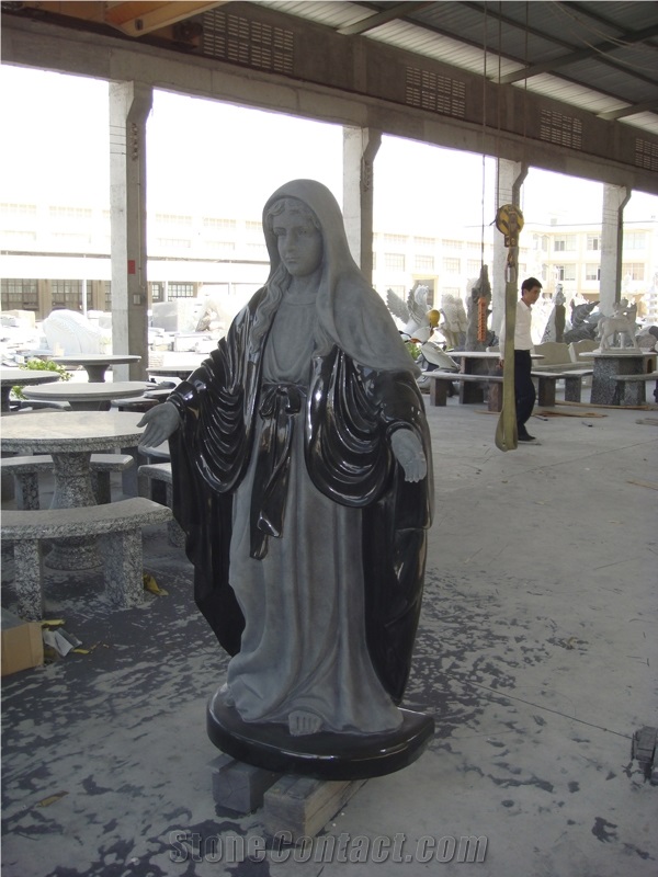 Grey Granite Angel Tombstone Design,Polished Grey Upright Monuments,Tombstone Design,Cheap Price,England Style Religious Monuments Design,Polished Ireland Angel Headstone