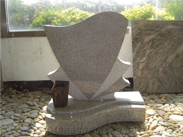 Grey Granite Poland Polished Tombstone Design Western Style Tombstone,Poland Monuments,Cheap Price Single Munuments
