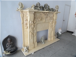 Home Decorating,Beige Fireplace Design Cover,Granite Fireplace Accessories,