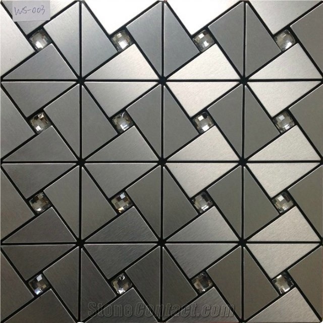 Interior Cystal Stone Multicolor Manmade Stone Mosaic Pattern,High Quality Walling Mosaic Tiles
