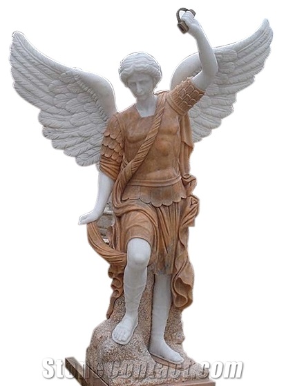 Multicolor Granite Angel Engraving Stone,Human Beings Scupltured Ideas Design,Cheap Angle Carving Stone,Landscaping Indoor Garden Decoration,High Quality Hot Sales