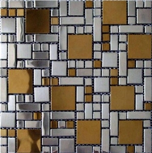 Multicolor Manmade Stoen Mosaic Pattern,Polished Chinese Own Factory Polished Mosaic Tiles