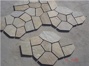 Stone Rustic Stone Pillars,Flagstone Wall Cladding Tiles,Own Qaurry Chinese Factory Flagstone Feature Wall Decor