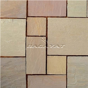 Autumn Brown India Sandstone Slabs & Tiles