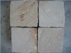 Mint Sandstone Cobble Stone, Mint Sandstone Cube Stones