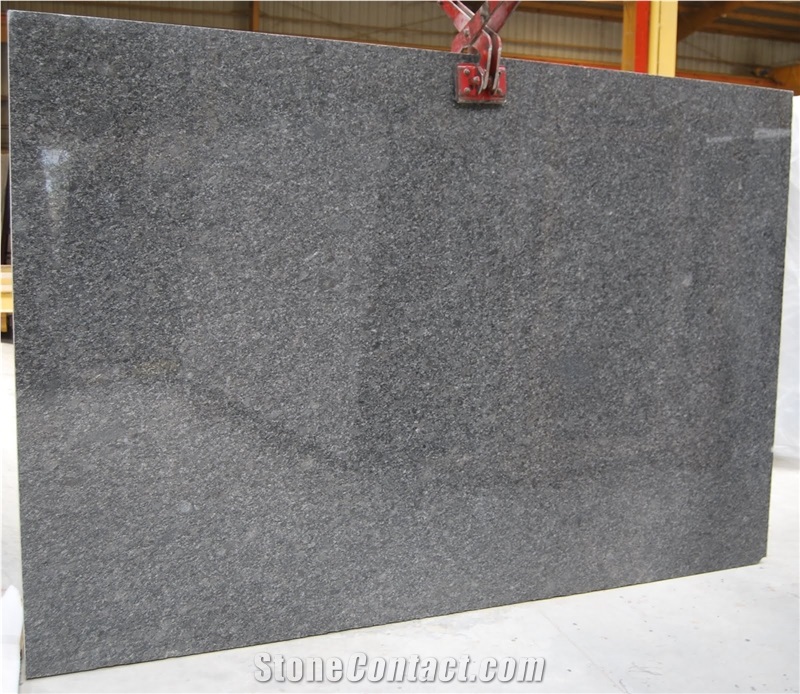 Steel Grey Granite Slabs, Steel Grey Granite Tiles