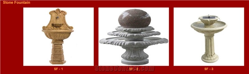 Tint Mint Sandstone Fountains, Beige Sandstone India Fountain