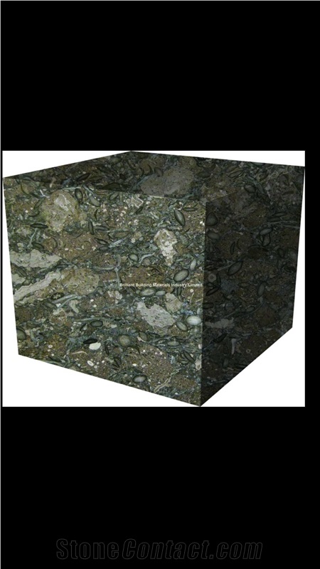 Walnut Brown Marble Box/Cube Box for Home Decor