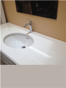 Easy Clean Nano Glass Stone Bath Sinks/White Nano Glass Bathroom Sinks