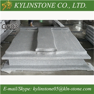 China G603 Granite Monument, White Granite Tombstone,Monument