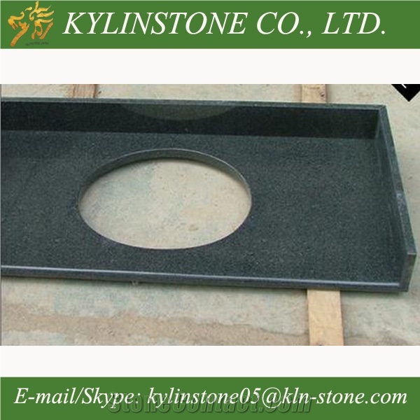 China G654 Granite Countertops, Black Granite Kitchen Worktops