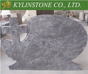High-Quality Vizag Blue Granite Headstones, Blue Granite Tombstones from Kylinstone
